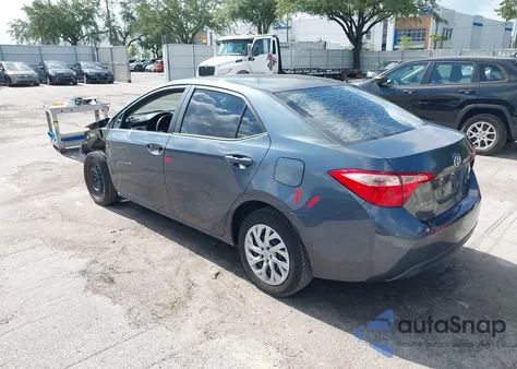 2017 Toyota Corolla Le from USA, damaged, VIN 5YFBURHE9HP705253